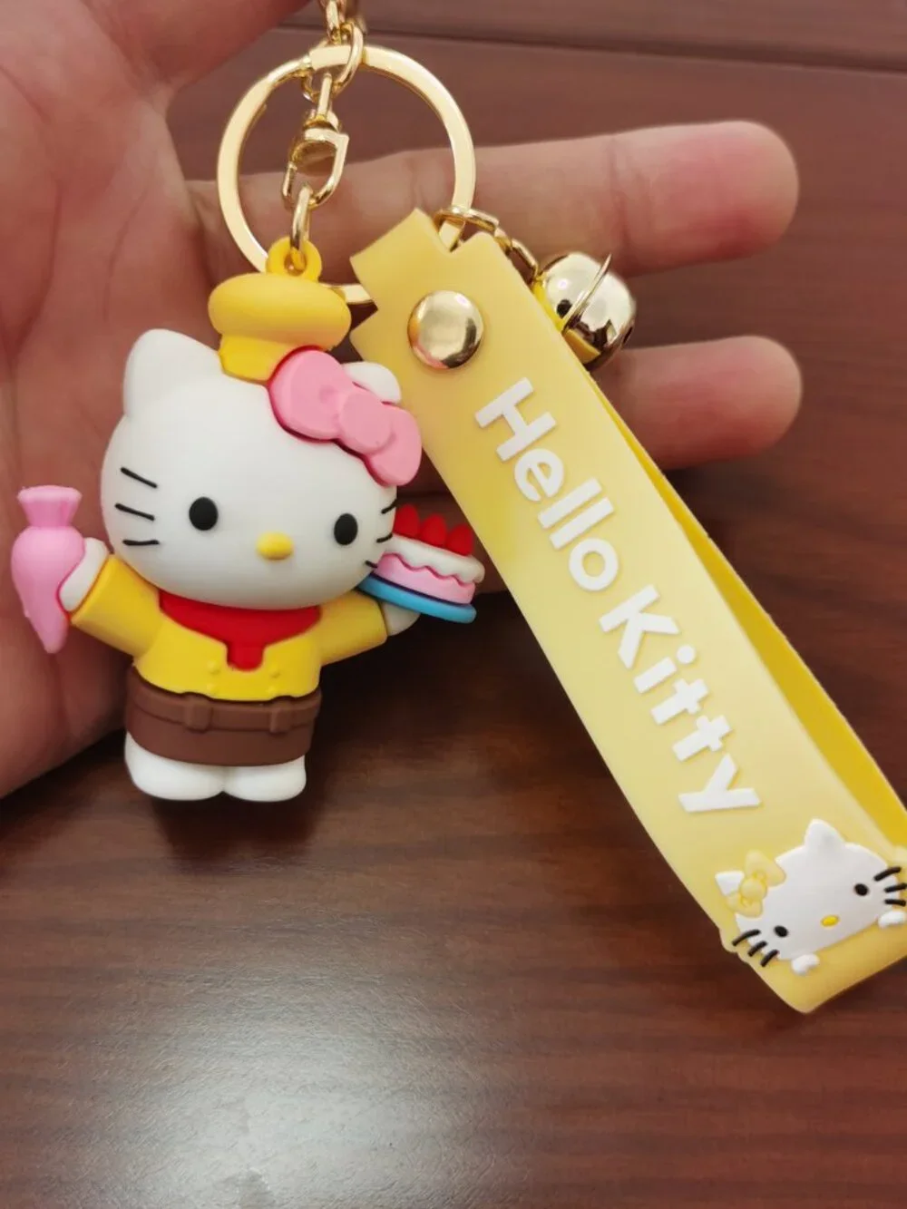 Hello Kitty Baker keychain